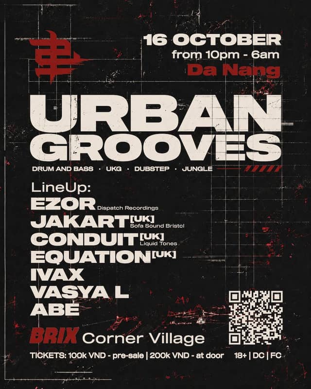 Drum and bass night «Urban Grooves» at BRIX