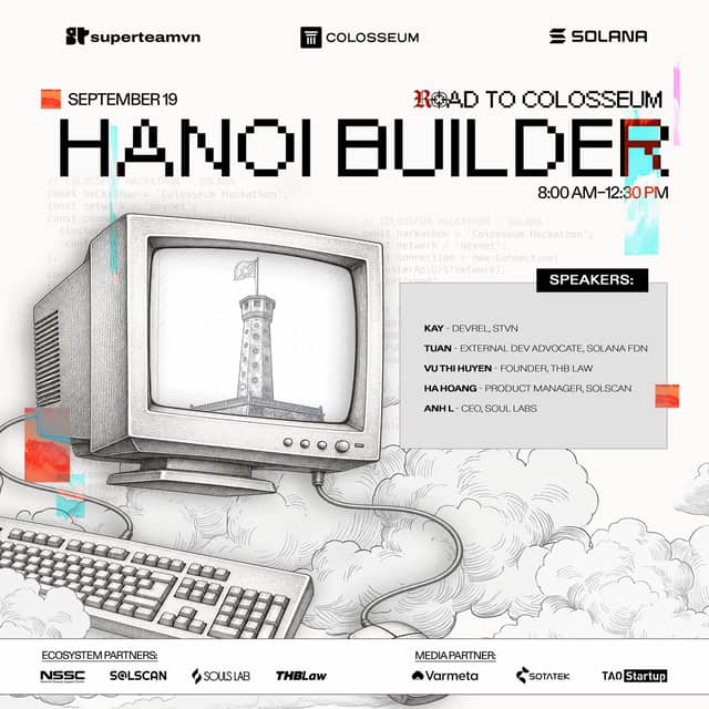 Blockchain meetup «Road to Colosseum: Hanoi Builders Meetup»