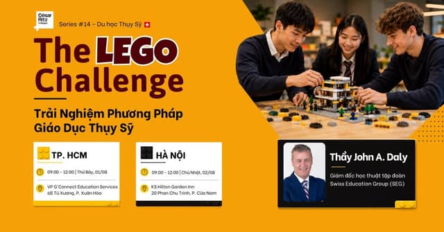 Series #14 — The LEGO Challenge: Trải nghiệm giáo dục Thụy Sỹ