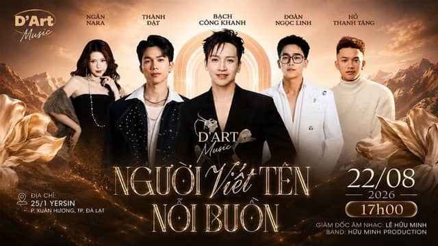 Концерт «Người Viết Tên Nỗi Buồn»