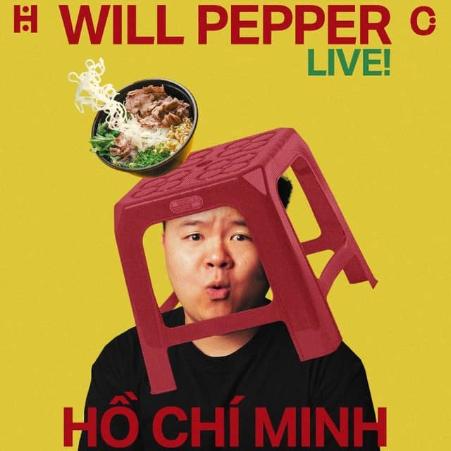 Đêm hài độc thoại «Will Pepper live in Saigon»