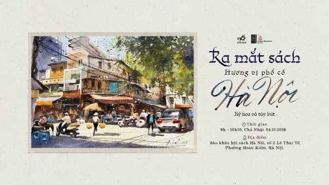 Book launch «Hương vị phố cổ Hà Nội» (Flavours of Hanoi's Old Quarter)