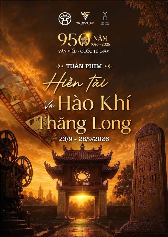 Tuần phim «Hiền tài và Hào khí Thăng Long»