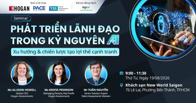 Hội thảo «Phát triển Lãnh đạo trong kỷ nguyên AI»