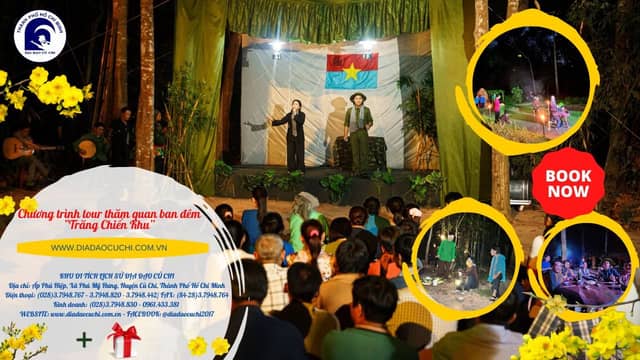 Chương trình đêm «Trăng Chiến Khu» tại Địa đạo Củ Chi
