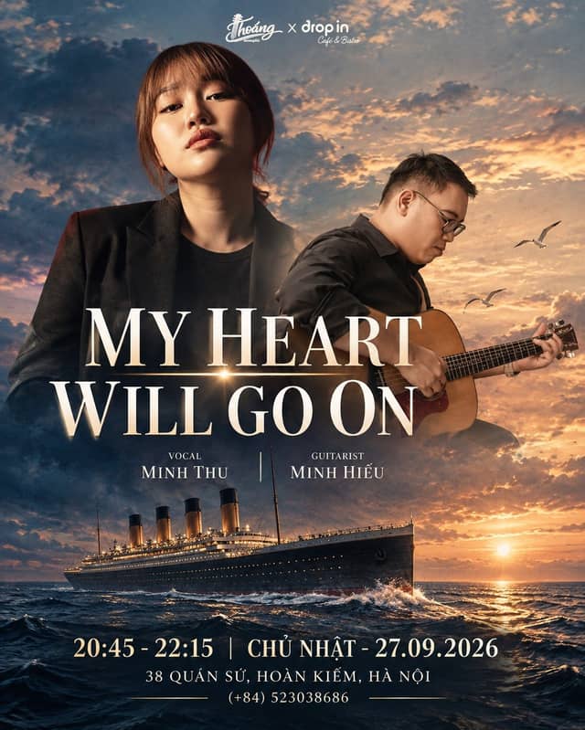 Đêm nhạc US-UK «My Heart Will Go On» tại Thoáng Acoustic