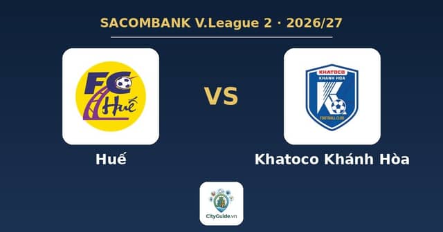 Trận đấu «Huế - Khatoco Khánh Hòa»