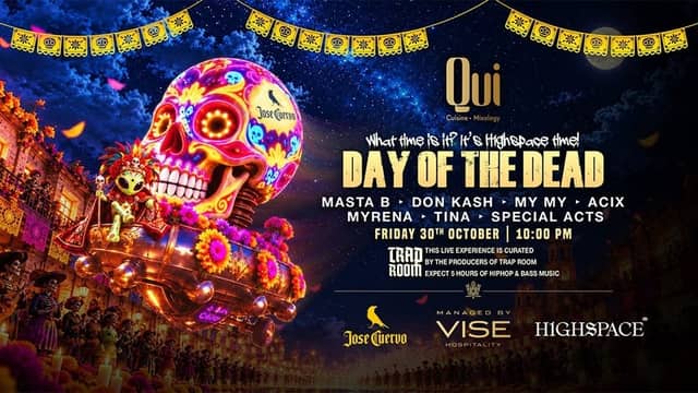 Tiệc Halloween «Day of the Dead» tại QUI Cuisine & Mixology
