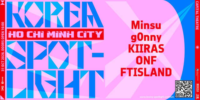 Đêm nhạc «Korea Spotlight 2026 in Vietnam – Showcase»