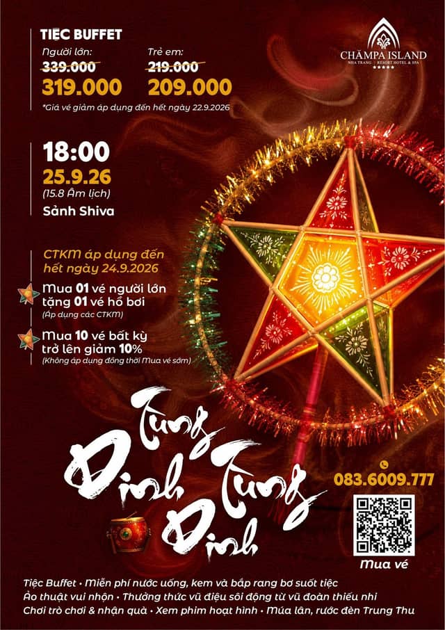 Праздник середины осени «Tùng Tùng Dinh Dinh»
