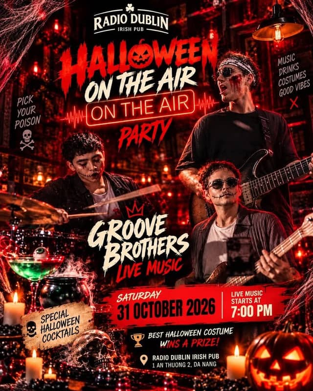 Tiệc Halloween «Halloween: On the Air!» tại Radio Dublin
