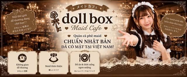 Pop-up «dollbox Maid Café» in Hanoi