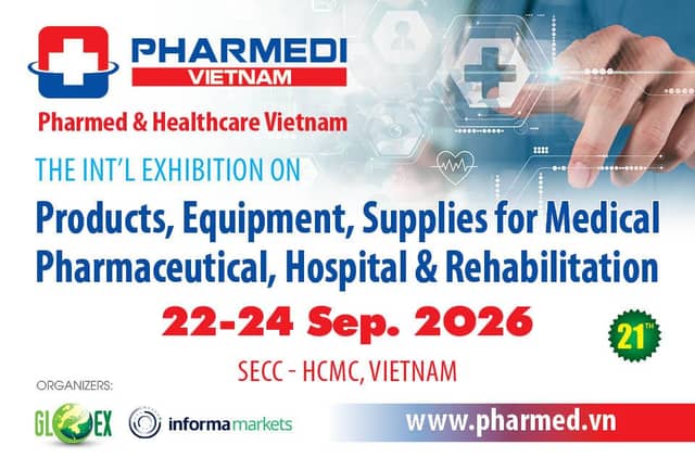 Trade show «Pharmedi & Healthcare Vietnam 2026» (pharma, rehabilitation, elderly care)