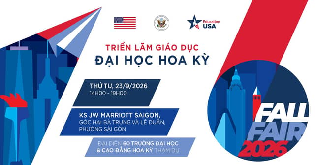 Fair «Giáo dục Hoa Kỳ EducationUSA 2026» (U.S. Education)
