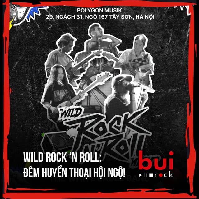 Rock night «Wild Rock N' Roll Night» — Vinh Xiêm and Đại Bàng Trắng