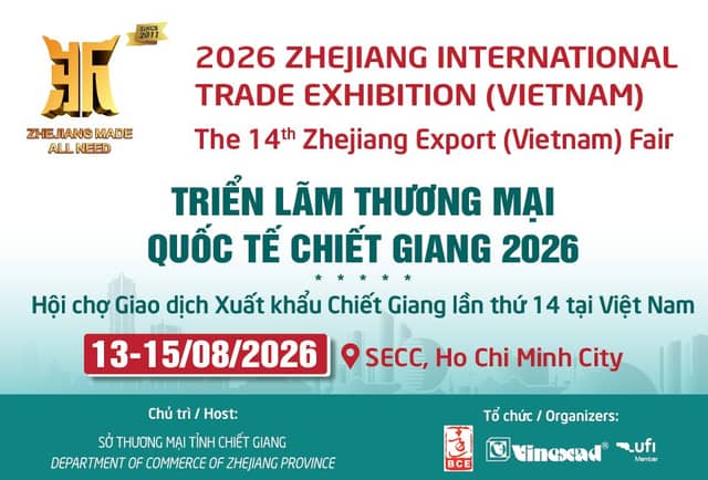 Trade fair «Zhejiang Export (Vietnam) Fair 2026»