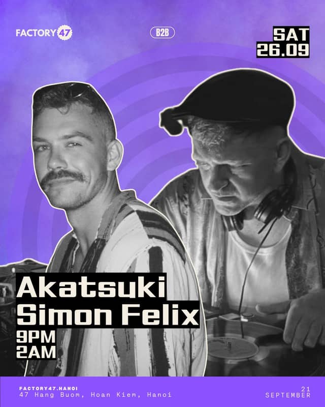 Club Night «Akatsuki b2b Simon Felix» at Factory 47