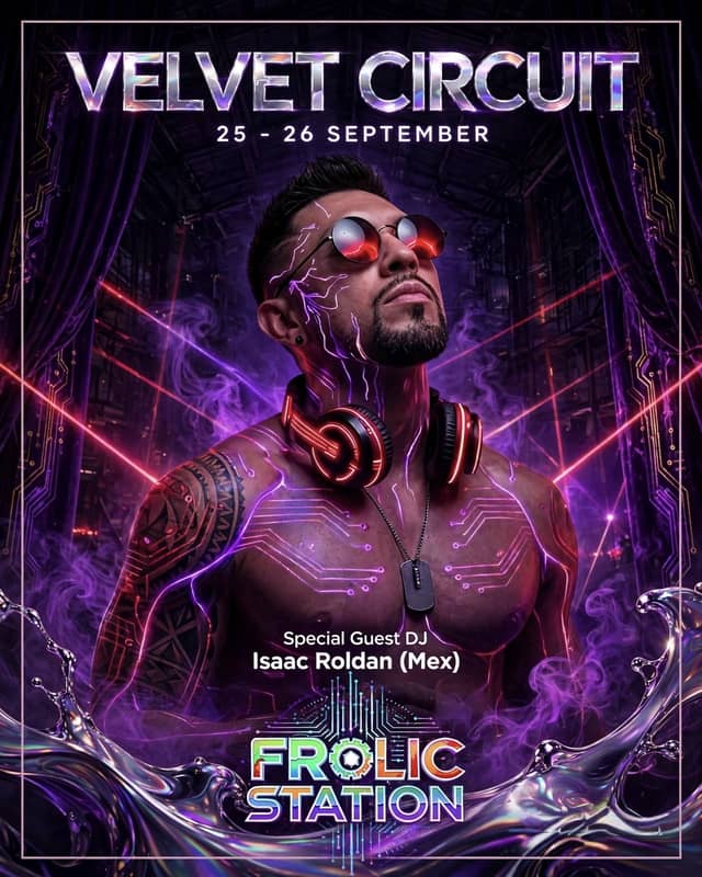 Tiệc club «Velvet Circuit Weekender» tại Frolic Station