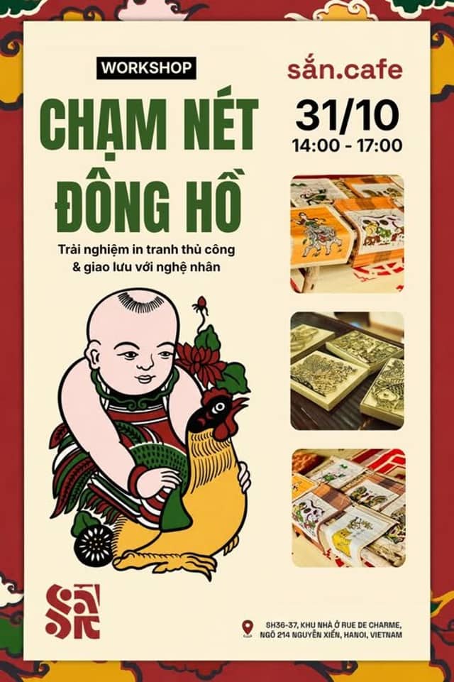 Workshop «Chạm Nét Đông Hồ»