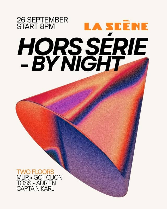 Tiệc club «Hors Série – By Night» tại La Scène Saigon