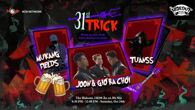 Live music night «31st Trick» at The Hideout