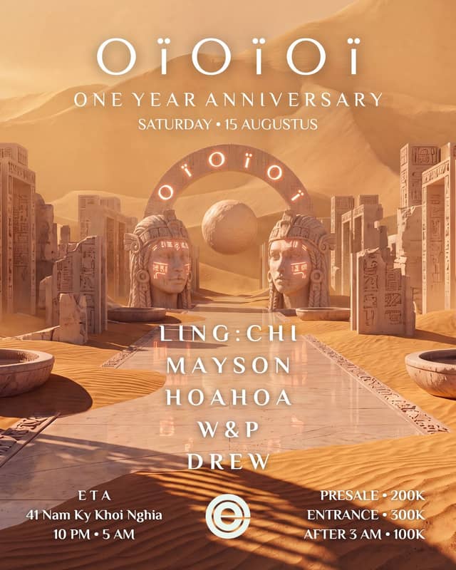 Tiệc club «O ï O ï O ï — One Year Anniversary»