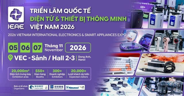 Expo «IEAE Hanoi 2026» (electronics and smart appliances)
