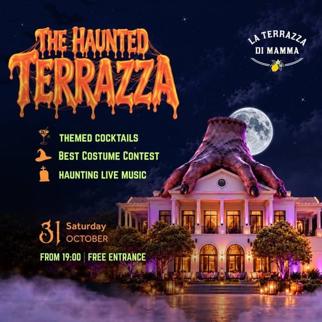 Halloween party «The Haunted Terrazza» at La Terrazza di Mamma