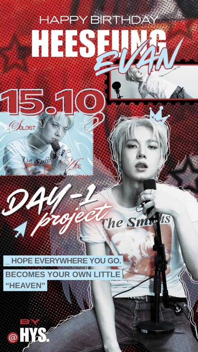 Fan meet-up «DAY-1» for Lee Heeseung's birthday (ENHYPEN)