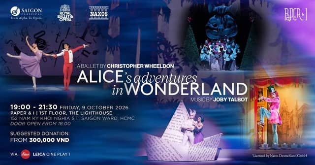 Chiếu ballet «Alice's Adventures in Wonderland»