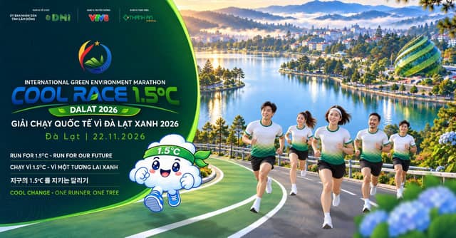 Забег «Cool Race 1.5°C – Dalat 2026»