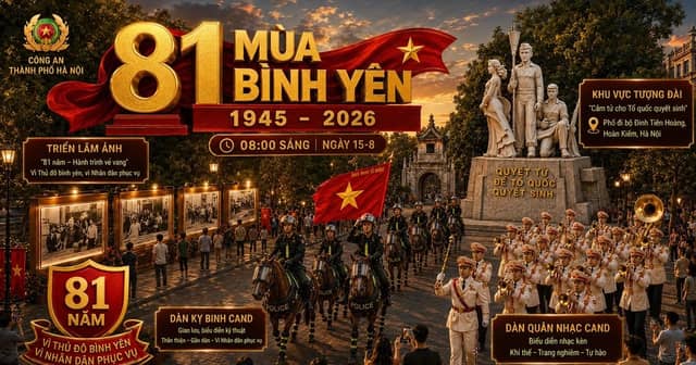 Уличная постановка «81 Mùa Bình Yên» («81 мирный сезон»)