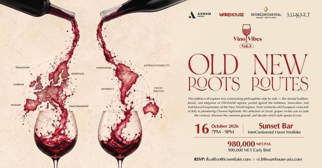Thưởng vang «VinoVibes Vol. 3: Old Roots, New Routes»
