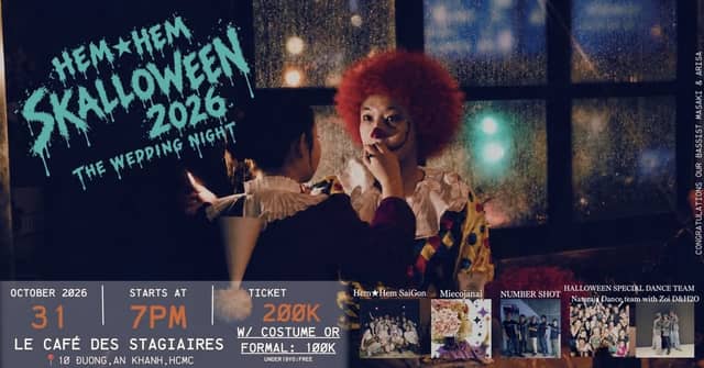 Đêm nhạc ska «Skalloween 2026 – The Wedding Night»