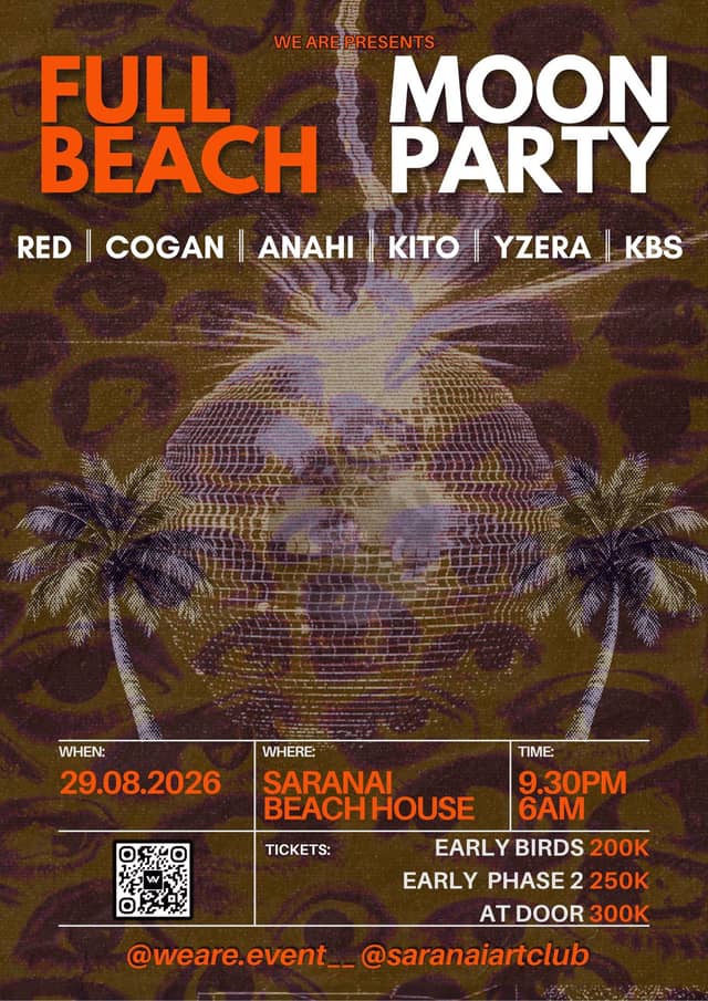Tiệc bãi biển «Full Moon Beach Party»