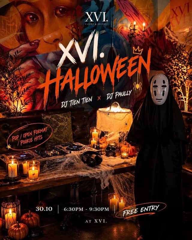 Halloween party «XVI. HALLOWEEN NIGHT» at XVI. Eatery & Drinks