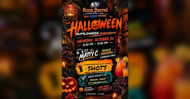 Tiệc Halloween «Rumloween» tại Rum Barrel