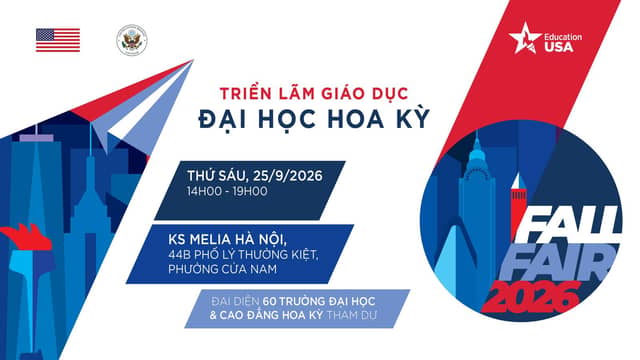 Fair «Giáo dục Hoa Kỳ EducationUSA 2026» (U.S. Education)