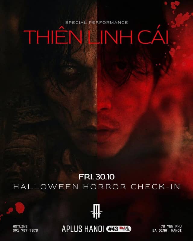 Хэллоуин-вечер «Thiên Linh Cái» в APLUS Hanoi