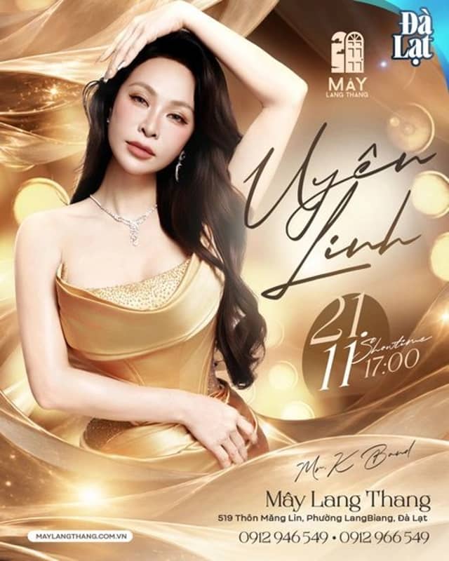 Đêm nhạc «Uyên Linh» tại Mây Lang Thang