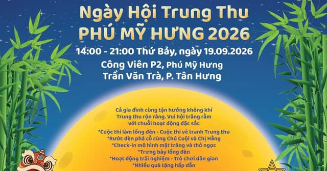 Ngày hội «Trung thu Phú Mỹ Hưng 2026»