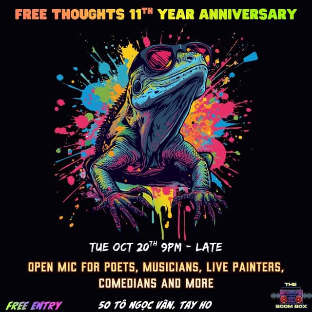 Open mic «Free Thoughts Art Variety Show – 11th Anniversary»