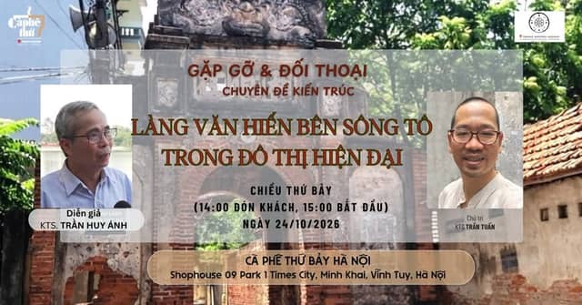 Cà phê đối thoại «Làng văn hiến bên sông Tô trong đô thị hiện đại»