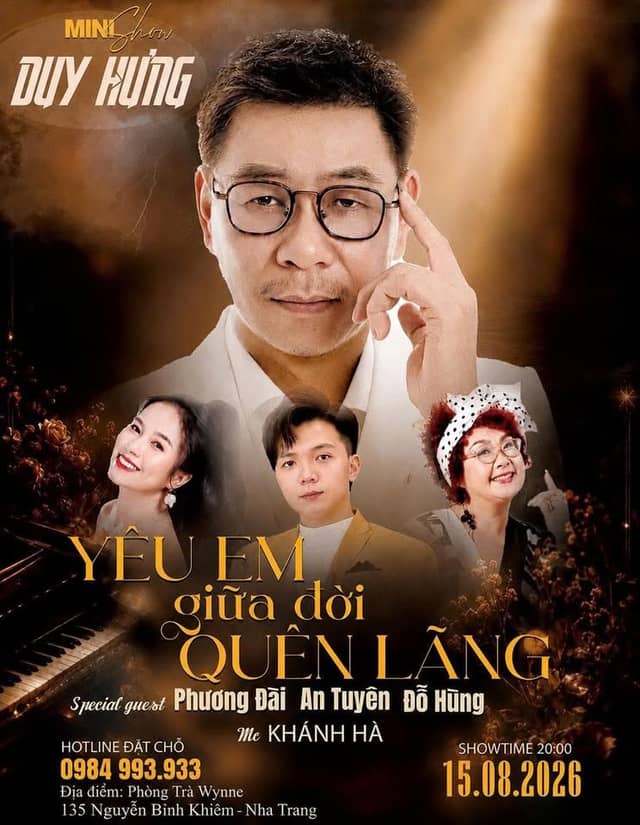 Концерт «Yêu Em Giữa Đời Quên Lãng» — Зуи Хынг (Duy Hưng)