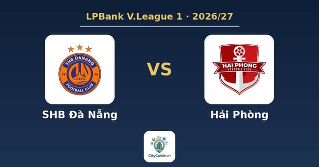 Trận đấu «SHB Đà Nẵng - Hải Phòng»