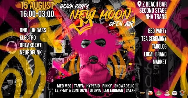 Beach party «Open Air NEW MOON»