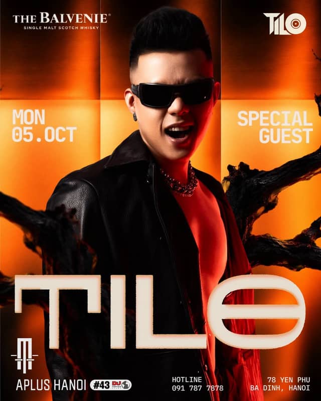 Đêm nhạc «Special Guest: DJ Tilo» tại APLUS Hanoi