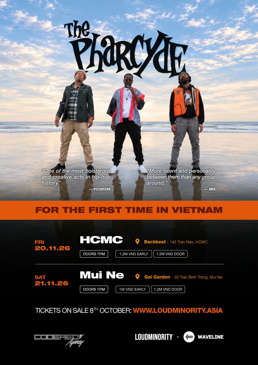 Музыкальный фестиваль «Waveline Festival x The Pharcyde»