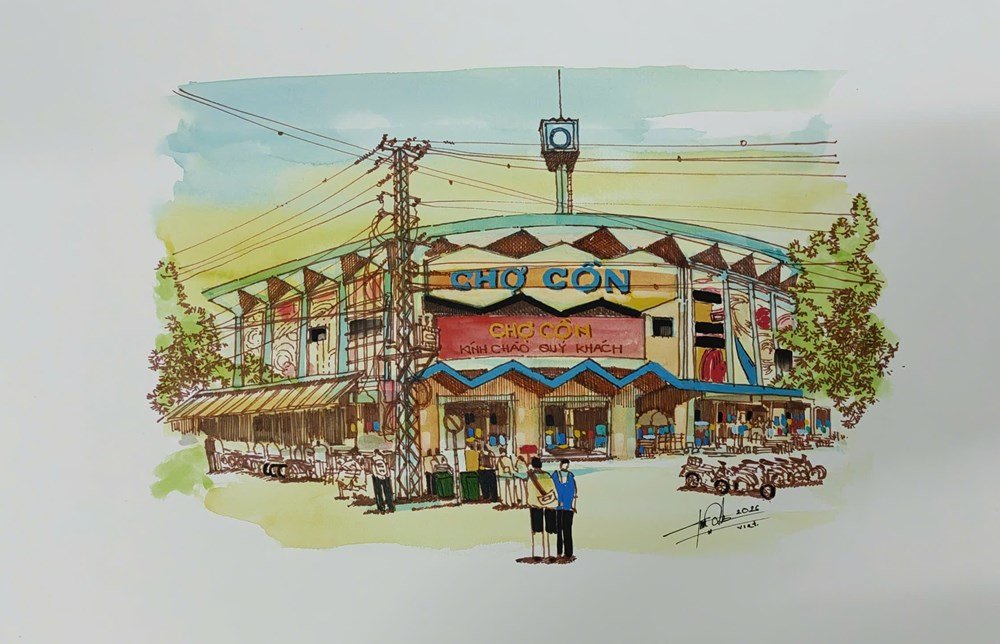 Exhibition «Ký họa đô thị Đà Nẵng» (Da Nang Urban Sketching) 3
