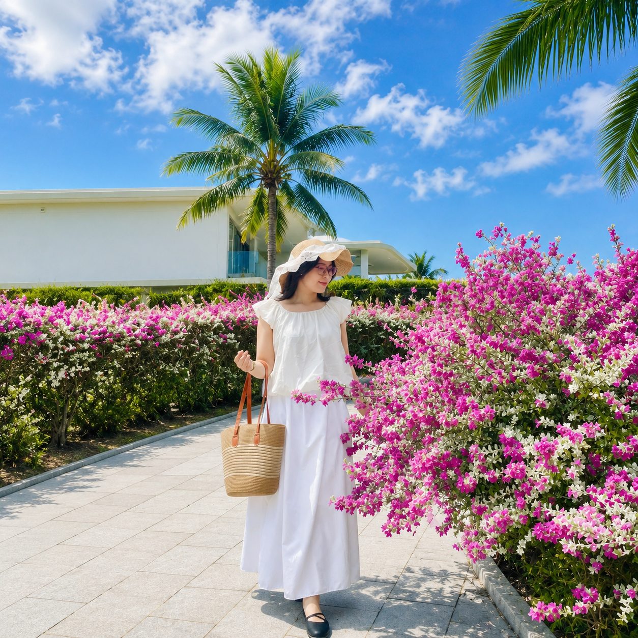 Flower festival «Ngàn hoa về phố biển» (Thousand Flowers Come to the Coastal City)